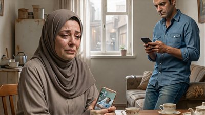 الباب بتاع بيتنا خبط 